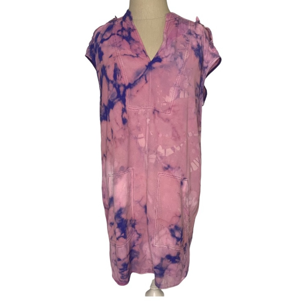 Madewell tie dye dress Small